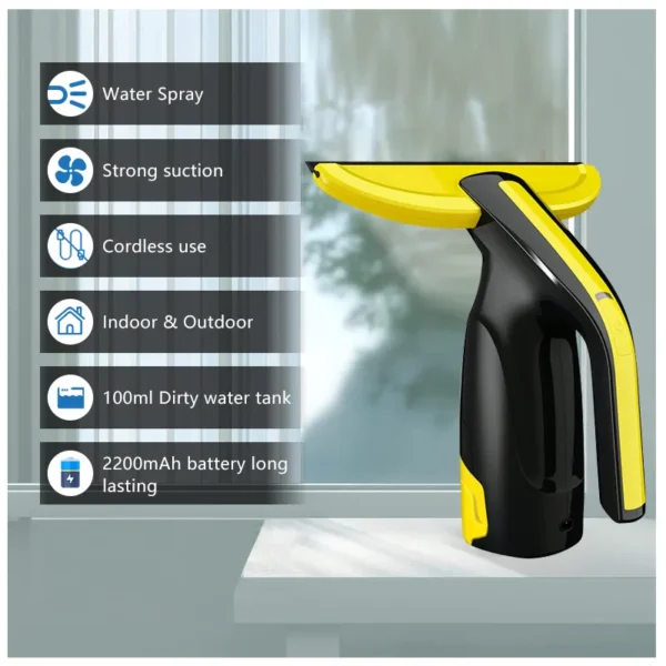 Window Vacuum Cleaner (Model No. 5539) - Image 4