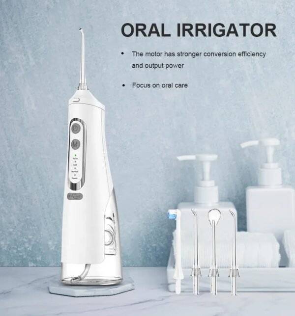 Portable Water Flosser & Oral Irrigator (Model No.: 1611U ) - Image 3