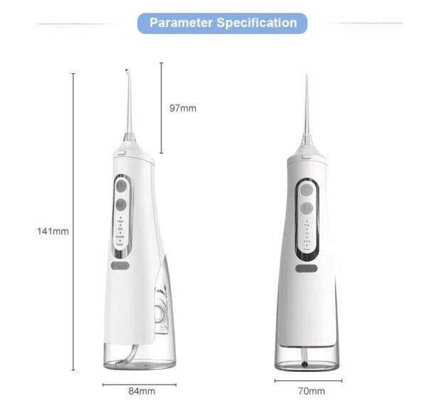 Portable Water Flosser & Oral Irrigator (Model No.: 1611U ) - Image 5