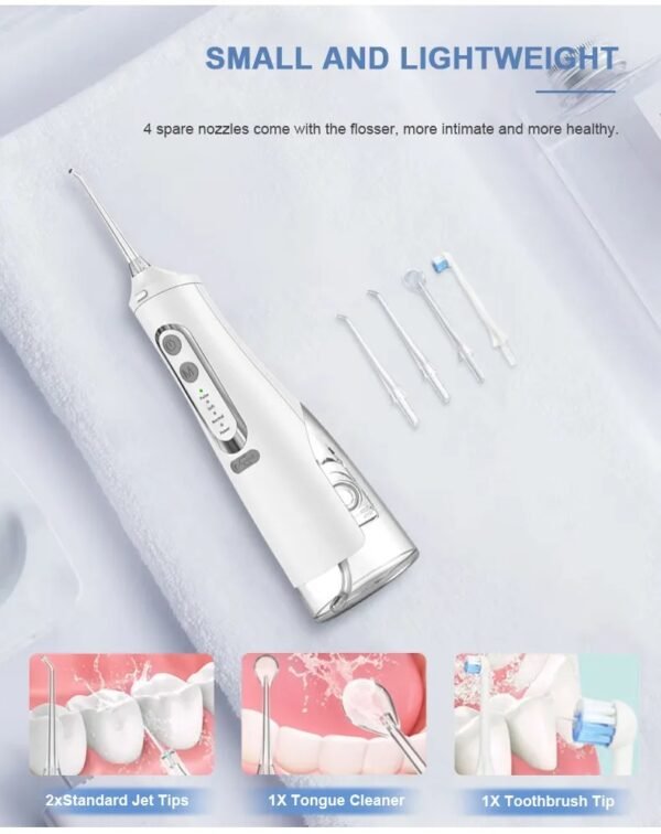 Portable Water Flosser & Oral Irrigator (Model No.: 1611U ) - Image 4